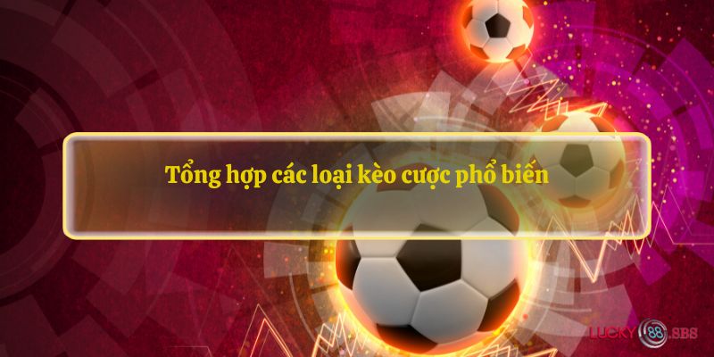 Tổng hợp các loại kèo cược phổ biến